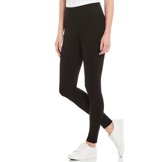 Budget π Slim Factor By Investments Ponte Knit Wide Waist Leggings Black π 4 Budget π Slim Factor By Investments Ponte Knit Wide Waist Leggings Black π - Image 4