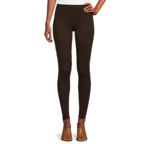 Budget π Slim Factor By Investments Ponte Knit Wide Waist Leggings Black π 9 Budget π Slim Factor By Investments Ponte Knit Wide Waist Leggings Black π - Image 9