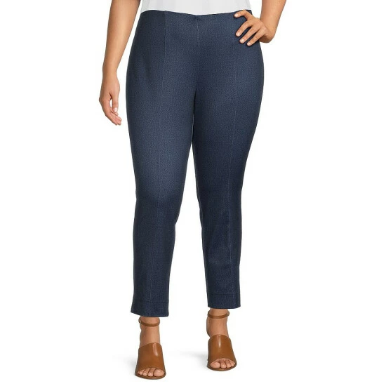Best deal π Slim Factor By Investments Plus Size Ponte Knit No Waist Ankle Pants Indigo π 1 Best deal π Slim Factor By Investments Plus Size Ponte Knit No Waist Ankle Pants Indigo π