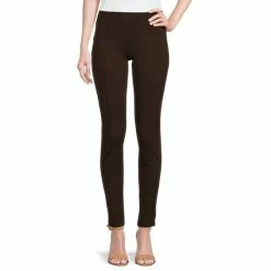 Best deal β€οΈ Slim Factor By Investments Ponte Knit No-Waist Ankle Pants Dark Heather Grey π