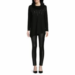 Top 10 🎁 Slim Factor By Investments Cowl Neck Long Sleeve Jewel Embellished Sweater Royal Blue 👍 -Investments Shop unnamed file 1112