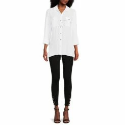 Budget 🔥 Slim Factor By Investments Silver Ring Hem Pull-On Ankle Leggings Royal Blue ⌛ -Investments Shop unnamed file 1202