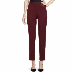 Budget 🧨 Investments The 5th AVE Fit Side Zip Slim Leg Pants Black 🧨