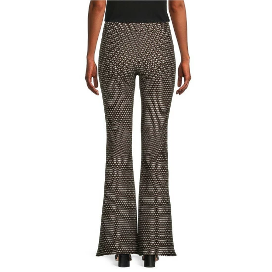 Cheapest π Slim Factor By Investments Geometric Print Ponte Knit Flare Leg Pants Diamond Geo π 2 Cheapest π Slim Factor By Investments Geometric Print Ponte Knit Flare Leg Pants Diamond Geo π - Image 2