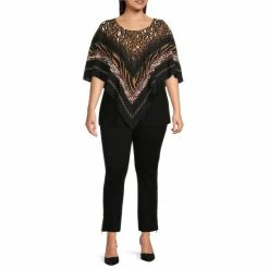 Best deal 🛒 Slim Factor By Investments Plus Size Classic Waist Wide Cuff Zipper Detail Ankle Pants Black 🌟 6 Best deal 🛒 Slim Factor By Investments Plus Size Classic Waist Wide Cuff Zipper Detail Ankle Pants Black 🌟 -Investments Shop unnamed file 1456