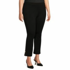 Best deal 🛒 Slim Factor By Investments Plus Size Classic Waist Wide Cuff Zipper Detail Ankle Pants Black 🌟 7 Best deal 🛒 Slim Factor By Investments Plus Size Classic Waist Wide Cuff Zipper Detail Ankle Pants Black 🌟 -Investments Shop unnamed file 1457