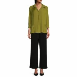 Brand new 🤩 Investments Woven Y-Neck 3/4 Sleeve Flounce Hem Top Avocado 🎉 14 Brand new 🤩 Investments Woven Y-Neck 3/4 Sleeve Flounce Hem Top Avocado 🎉 -Investments Shop unnamed file 1488