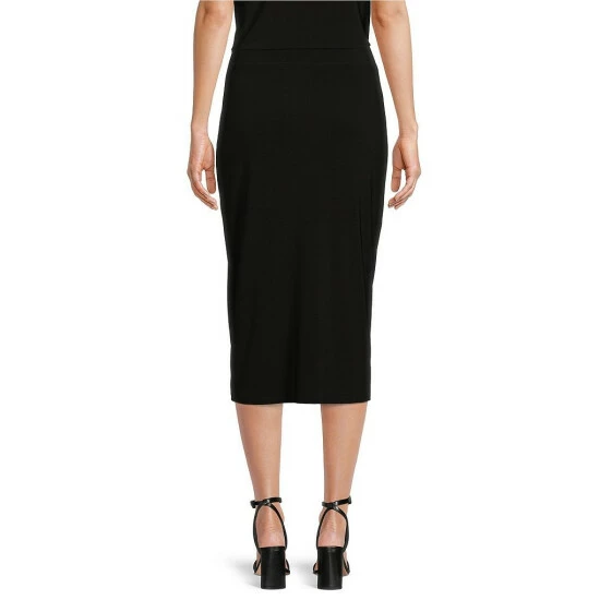 Wholesale ๐ Investments Petite Size Soft Separates Pull-On Tulip Hem Midi ๐ Skirt Black ๐ 2 Wholesale ๐ Investments Petite Size Soft Separates Pull-On Tulip Hem Midi ๐ Skirt Black ๐ - Image 2