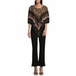 Best Sale 🎁 Slim Factor By Investments Wide Cuff Zipper Detail Ankle Pants Black ✔️ -Investments Shop unnamed file 1743