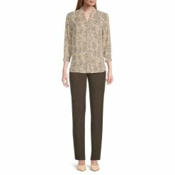 New ๐ฏ Investments Caroline Signature V-Neck 3/4 Sleeve Serene Leopard Print Button Front Top โค๏ธ 5 New ๐ฏ Investments Caroline Signature V-Neck 3/4 Sleeve Serene Leopard Print Button Front Top โค๏ธ -Investments Shop unnamed file 1772