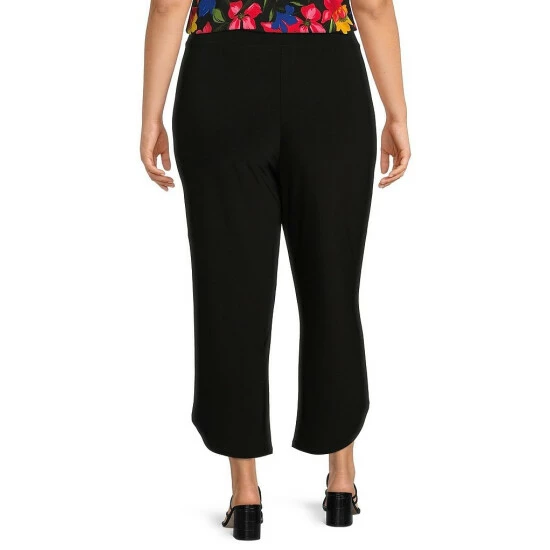 Best reviews of ⌛ Investments Plus Size Soft Separates Crop Straight Leg Tulip Hem Pull-On Pants Black 🎁 2 Best reviews of ⌛ Investments Plus Size Soft Separates Crop Straight Leg Tulip Hem Pull-On Pants Black 🎁 - Image 2