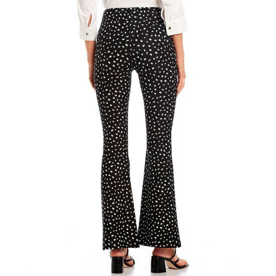 Best reviews of ๐ Slim Factor By Investments Texture Dot Print Classic Waist Flare Leg Ponte Ankle Pants Textured Dot โค๏ธ 2 Best reviews of ๐ Slim Factor By Investments Texture Dot Print Classic Waist Flare Leg Ponte Ankle Pants Textured Dot โค๏ธ - Image 2
