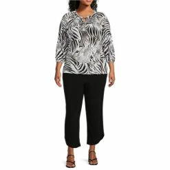 Wholesale ๐ Investments Plus Size Neutral Zebra Print Knit Pleated Tie Split V-Neck 3/4 Sleeve Top ๐ 5 Wholesale ๐ Investments Plus Size Neutral Zebra Print Knit Pleated Tie Split V-Neck 3/4 Sleeve Top ๐ -Investments Shop unnamed file 1916
