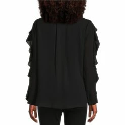 Coupon ๐ Slim Factor By Investments Ruffled Point Collar Long Sleeve Cold Shoulder Button Front Blouse Black ๐ 12 Coupon ๐ Slim Factor By Investments Ruffled Point Collar Long Sleeve Cold Shoulder Button Front Blouse Black ๐ -Investments Shop unnamed file 1971