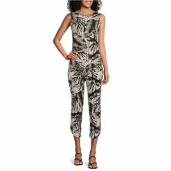 Buy π Investments Soft Separates Textured Tropic Crop Straight Leg Tulip Hem Coordinating Pull-On Pants π 7 Buy π Investments Soft Separates Textured Tropic Crop Straight Leg Tulip Hem Coordinating Pull-On Pants π -Investments Shop unnamed file 2105