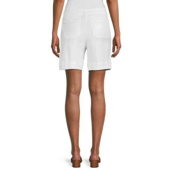 Outlet ๐ Investments Linen Pleated Cuffed Mid Rise Shorts Abundant Green ๐ฅฐ 8 Outlet ๐ Investments Linen Pleated Cuffed Mid Rise Shorts Abundant Green ๐ฅฐ - Image 8