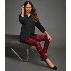 Promo 🤩 Slim Factor By Investments Bridget 3/4 Sleeve Button Front High-Low Top Royal Blue 👍 -Investments Shop unnamed file 265