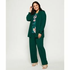 Wholesale ❤️ Investments Plus Size Soft Separates Ribbed Knit Long Sleeve Open Front Coordinating Jacket Botanical Garden 🔥 -Investments Shop unnamed file 275