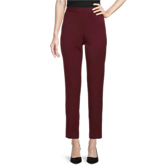 Wholesale 🤩 Investments Petite Size The 5th AVE Fit Side Zip Slim Leg Pants Windsor Wine 🔔 10 Wholesale 🤩 Investments Petite Size The 5th AVE Fit Side Zip Slim Leg Pants Windsor Wine 🔔 - Image 10