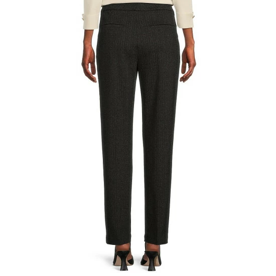 Best Pirce ๐ Investments The 5TH AVE Fit Straight Leg Herringbone Flat Front Two-Way Stretch Pants Black/white Herringbone ๐ 2 Best Pirce ๐ Investments The 5TH AVE Fit Straight Leg Herringbone Flat Front Two-Way Stretch Pants Black/white Herringbone ๐ - Image 2