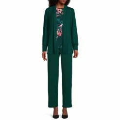 Best Pirce ✔️ Investments Petite Size Soft Separates Ribbed Knit Long Sleeve Open Front Coordinating Jacket Black ⭐ -Investments Shop unnamed file 318