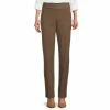 Hot Sale 🔔 Investments Petite Size The PARK AVE Fit Pull-On Straight Leg Pants Fossil ⌛