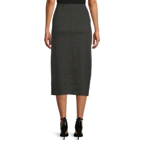 Coupon 🎉 Investments Signature Ponte Black White Tweed Slimming Panel Straight 👗 Skirt 🎉 2 Coupon 🎉 Investments Signature Ponte Black White Tweed Slimming Panel Straight 👗 Skirt 🎉 - Image 2