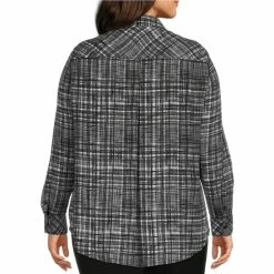 Best deal ๐ฅ Investments Plus Size Olivia Subtle Plaid Print Point Collar Roll-Tab Sleeve Button Front Utility Blouse โ๏ธ 9 Best deal ๐ฅ Investments Plus Size Olivia Subtle Plaid Print Point Collar Roll-Tab Sleeve Button Front Utility Blouse โ๏ธ -Investments Shop unnamed file 361