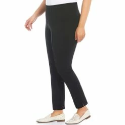 Buy ✨ Slim Factor By Investments Plus Size Ponte Knit No-Waist Ankle Pants Navy ❤️ -Investments Shop unnamed file 380