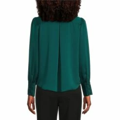 Discount 💯 Investments Petite Size Woven Long Sleeve Button Front Notch Collar Top Black ❤️ 13 Discount 💯 Investments Petite Size Woven Long Sleeve Button Front Notch Collar Top Black ❤️ -Investments Shop unnamed file 421