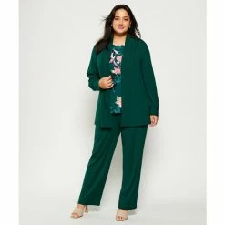 Buy ๐ Investments Plus Size Soft Separates Coordinating Ribbed Knit Pull-On Straight Leg Pants Botanical Garden โ๏ธ 11 Buy ๐ Investments Plus Size Soft Separates Coordinating Ribbed Knit Pull-On Straight Leg Pants Botanical Garden โ๏ธ -Investments Shop unnamed file 462