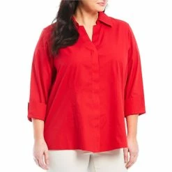 Best reviews of ๐ Investments Plus Size Taylor Gold Label Non-Iron Point Collar 3/4 Flip Cuff Sleeve Button Front ๐ Shirt Red โจ 18 Best reviews of ๐ Investments Plus Size Taylor Gold Label Non-Iron Point Collar 3/4 Flip Cuff Sleeve Button Front ๐ Shirt Red โจ -Investments Shop unnamed file 481
