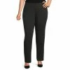 Discount 👍 Investments Plus Size The 5TH AVE Fit Straight Leg Pants Charcoal 🔔