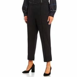 Best Sale 😍 Investments Plus Size Signature Ponte Ankle Pull-On Pants Blue Depths 🧨 -Investments Shop unnamed file 553