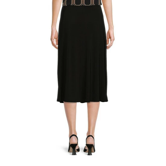 Cheap โจ Investments Soft Separates Pull-On Paneled Midi ๐ Skirt Black ๐ฏ 2 Cheap โจ Investments Soft Separates Pull-On Paneled Midi ๐ Skirt Black ๐ฏ - Image 2