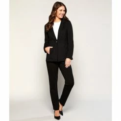 Cheap 😀 Investments Signature Ponte Slim Leg High Rise Pull-On Pants Black 😉 -Investments Shop unnamed file 654