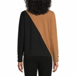 Wholesale โจ Investments Petite Size Knit Color Blocked Mock Neck Long Button Embellished Sleeve Top Black/toasted Coconut ๐ 10 Wholesale โจ Investments Petite Size Knit Color Blocked Mock Neck Long Button Embellished Sleeve Top Black/toasted Coconut ๐ -Investments Shop unnamed file 807