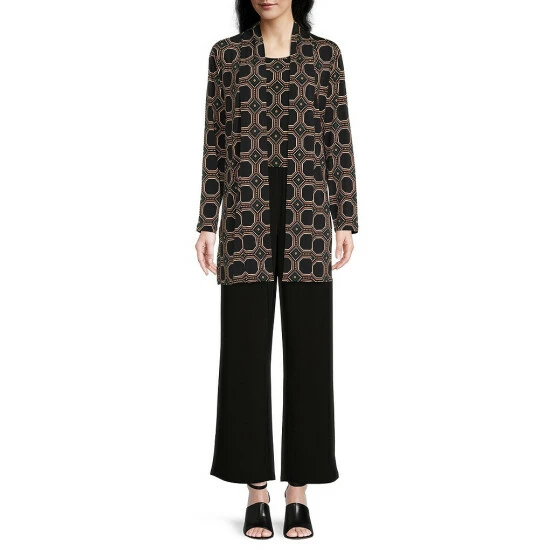 Buy ๐ Investments Petite Size Soft Separates Elastic Waist Pull-On Straight Leg Pants Black ๐ฏ 3 Buy ๐ Investments Petite Size Soft Separates Elastic Waist Pull-On Straight Leg Pants Black ๐ฏ - Image 3