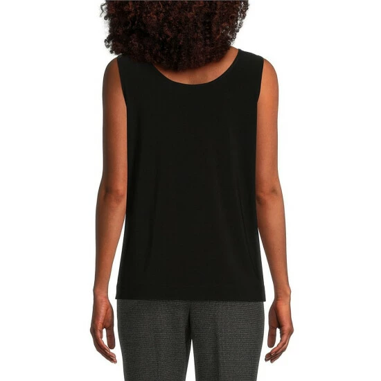 Promo π Investments Soft Separates Reversible Crew To Scoop Neck Sleeveless Tank Top Black π₯ 2 Promo π Investments Soft Separates Reversible Crew To Scoop Neck Sleeveless Tank Top Black π₯ - Image 2