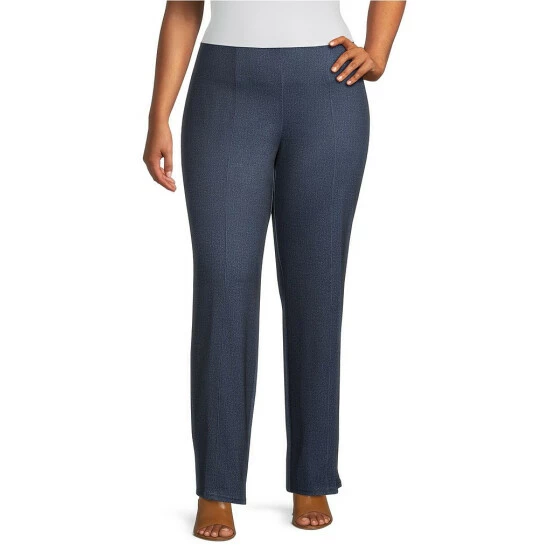 Best Pirce โญ Slim Factor By Investments Plus Size Ponte Knit No Waist Slim Fit Pants Indigo ๐ 1 Best Pirce โญ Slim Factor By Investments Plus Size Ponte Knit No Waist Slim Fit Pants Indigo ๐